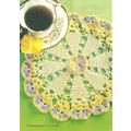Crochet Doily Pattern Pansy Doily (3)