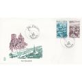 Luxembourg 1977 Landscapes FDC special cancel U...