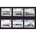 2001 Jersey, Mail Packet Ships, NH Mint Set of ...