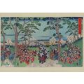 Cherry Blossom Sakura Utagawa Hiroshige Japanes...
