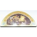 Nativity Scene Tea Light Holder Round Glass 12....