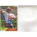 JOE MONTANA ROOKIE 1981 AUTOGRAPHED SAN FRANCIS...