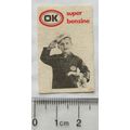vintage Netherlands Matchbox Label - OK Super B...