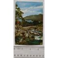 c1960s postcard Ashness Bridge & Derwentwater