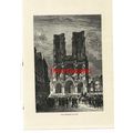 Cathedral Of Laon, French History, Book Illustr...