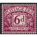 GB 1968 - 69 QE2 6d Purple Postage Due used No ...