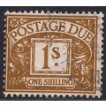 GB 1960 QE2 1/-d Ochre Postage Due Used SG D64 ...