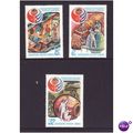 RUSSIA 1980 SPACE FLIGHT SG 5035/5037 SET 3 VAL...