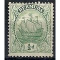 Bermuda 1910 SG45 1/2d Green Mounted Mint .. ..