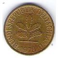 ALLEMAGNE 10 pfennig 1978