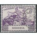 Nigeria 1949 SG66 6d Purple UPU Fine Used....