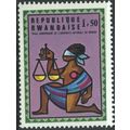 Rwanda 1975 - SG683 - 1f.50 multi - "Jurisprude...