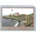 ME Portland Lighthouse Postcard Portland Head L...