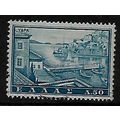 GREECE 1961 TOURISM - LANDSCAPES 50L BLUE HYDRA...