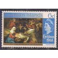 Cayman Islands 1968 QE2 6d Christmas MNH SG 218...