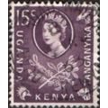 Kenya, Uganda, Tanganyika. 1960 15c Value. Purp...