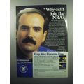 1989 NRA National Rifle Association Ad - Why Did I Join