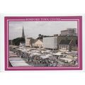 Romford Town Centre and Market Modern Postcard ...