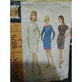Vintage McCall's 8875 Misses Dress Pattern - Si...