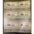 4522-23, Civil War 1861 Press Sheet of Six Pane...