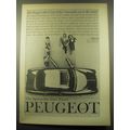 1959 Peugeot 403 Car Ad - The Peugeot 403 is on...
