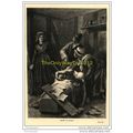 DEATH OF MARAT, MODERN REPRODUCTION OF ENGRAVIN...