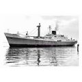 pu0965 - Port Line Cargo Ship - Porrt Huon - pr...