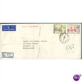 Bermuda Airmail 1965 - SG 175 + SG 172 - From P...