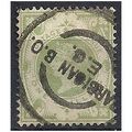 1887 SG211 1/- Green BARBICAN BO CDS Fine Used..