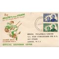 New Zealand Cover 1944 - SG 663-664 - Health St...