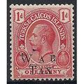 Turks & Caicos Islands 1919 SG150 1d Scarlet (S...