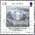 ISLE OF MAN, Castle Rushen, white 2009, UK