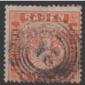 Mi : 11b used 1860 Baden Cat € 120