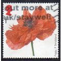GB 2018 Centenary of WWI - Poppy, F Strickland ...