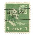 PRECANCEL -T&T ALEXANDRIA, NEB 734 ON 1c PREXY