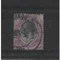 SouthAfrica.SG11 6d Black and Violet.Fine Used....