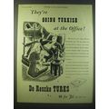 1940 De Reske Turks Cigarettes Ad - Cartoon by ...