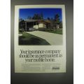 1990 Allstate Insurance Ad - Your insurance com...