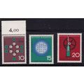 GERMANY 1964 SCIENTIFIC ANNIV 1st SERIES SET MI...