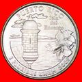 PUERTO RICO★ USA★ 1/4 DOLLAR 2009P★UNC FROM ROL...