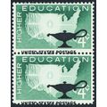 1206, Mint NH 4¢ Education BIG Black Color Shif...