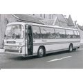 Black & White Photograph of Primrose Coaches of...