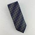 Croft & Barrow Necktie Tie Diamond Design Purpl...