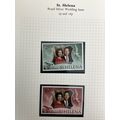 ST Helena 1972 Royal Silver Wedding Set Mint Ne...
