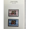 TRISTAN DA CUNHA SG174/5 1972 SILVER WEDDING MNH