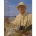 P_S_Krøyer_1897_-_Selvportræt Poster Canvas Mov...