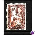 Nigeria 1936 Sg 36a 1 1/2d Brown Fine used