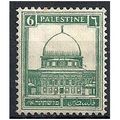 Palestine 1927 SG94 6m Pale Green Mounted Mint ...