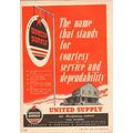 united supply mfg company 1953 courtesy service...
