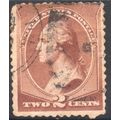 USA 1882 - SG213 - 2c brown - Washington (after...